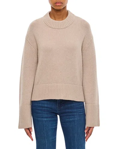 Lisa Yang Sony Cashmere Sweater In Beige