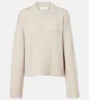 Lisa Yang Sony Cashmere Sweater In Neutral