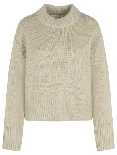 Lisa Yang 'sony' Ivory Cashmere Sweater Women