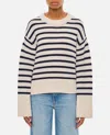Lisa Yang Sony Striped-intarsia Cashmere Jumper In Multicolour