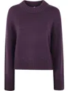 Lisa Yang The Sony Cashmere Sweater In Purple