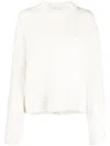 Lisa Yang 'sony' Turtleneck Sweater In White