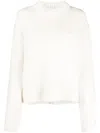 Lisa Yang 'sony' Turtleneck Sweater In White