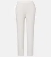 Lisa Yang Sonya Cashmere Straight Pants In White