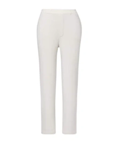 Lisa Yang Sonya Cashmere Straight Pants In White