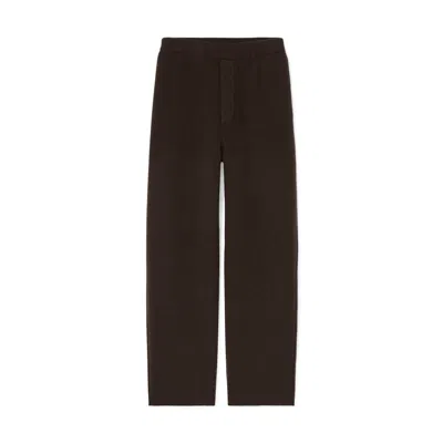 Lisa Yang Sonya Trousers In Wood,ink
