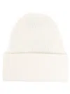 Lisa Yang Neutral Stockholm Cashmere Beanie Hat In Weiss