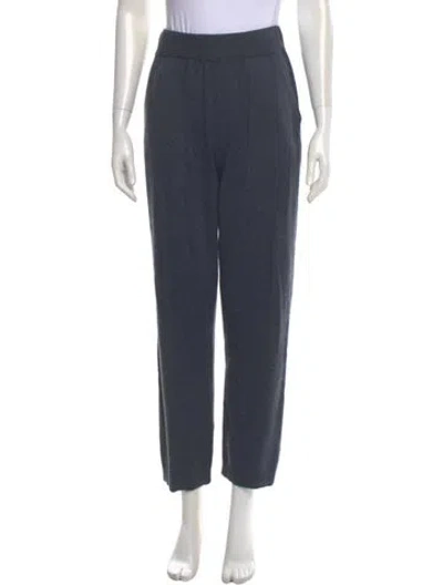 Pre-owned Lisa Yang Straight Leg Pants In Gray