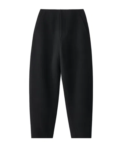 Lisa Yang Straight-leg Casual Pants In Black