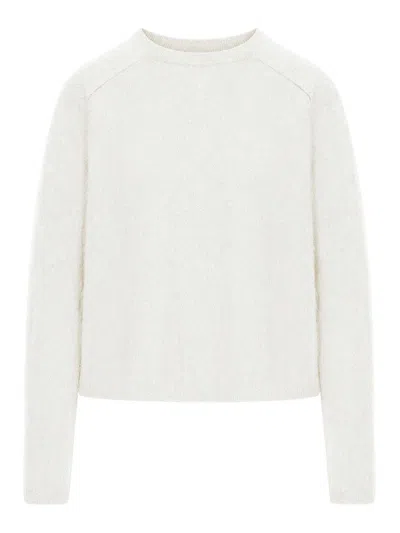 Lisa Yang Suéter Cuello Redondo - Blanco