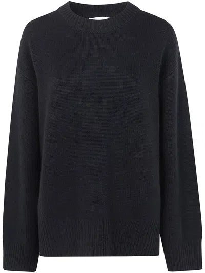 Lisa Yang Sweater Cashmere "noor" In Black