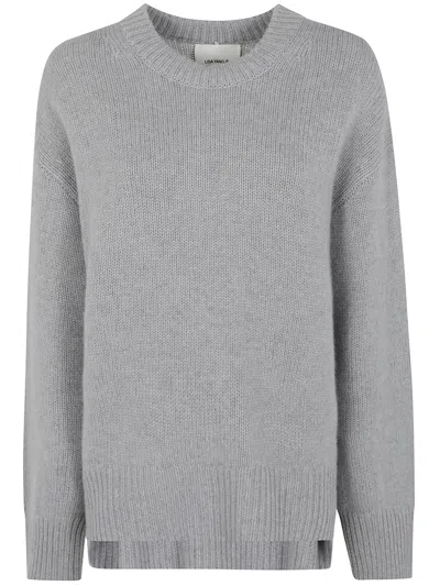 Lisa Yang Sweater Cashmere "noor" In Gray