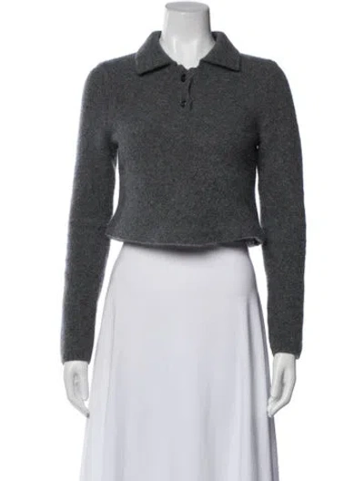Pre-owned Lisa Yang Sweater In Gray