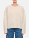 Lisa Yang Natalia Cashmere Sweater In Beige