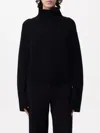 Lisa Yang Black Fleur Turtleneck In Schwarz