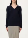 Lisa Yang Sweater  Woman Color Black In Blue
