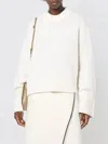 Lisa Yang Sweater  Woman Color Cream In White
