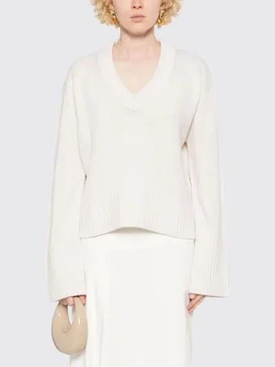 Lisa Yang Sweater  Woman Color Cream In White