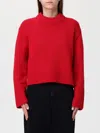 Lisa Yang Sweater  Woman Color Fuchsia In Red
