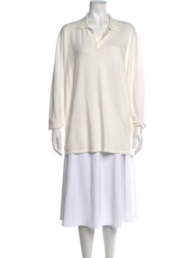 Pre-owned Lisa Yang Sweater In Neutrals