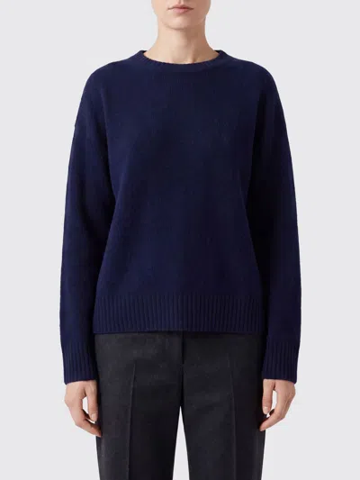 Lisa Yang Solene Cashmere And Silk-blend Sweater In Blue