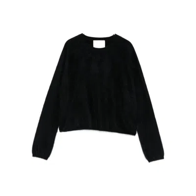 Lisa Yang Brushed Cashmere Sweater In Black
