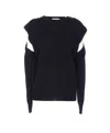 Lisa Yang Othelia Cut-out Sweater In Black
