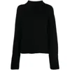 Lisa Yang Heidi Cashmere Turtleneck Sweater In Black