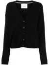 Lisa Yang V-neck Cashmere Cardigan In Black