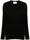 Lisa Yang 'dea Cashmere Crewneck Pul In Black