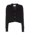 Lisa Yang The Marion Cashmere V-neck Cardigan In Black