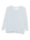 Lisa Yang V-neck Sweater In Blue