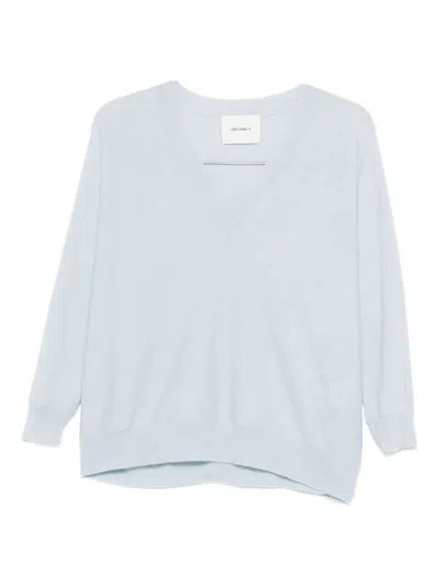 Lisa Yang V-neck Sweater In Blue