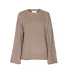 Lisa Yang Sweaters In Brown