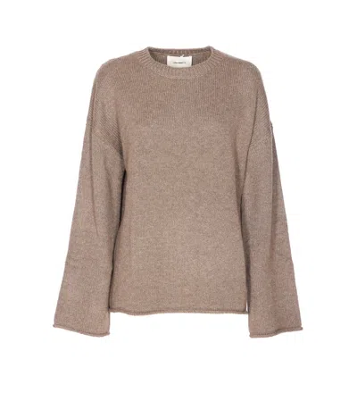 Lisa Yang Sweaters In Brown
