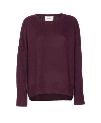Lisa Yang Sweaters In Burgundy