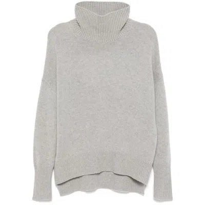 Lisa Yang Sweaters In Gray