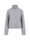 Lisa Yang Fleur Sweater In Gray