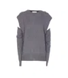 Lisa Yang Sweaters In Gray