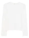 Lisa Yang Sweaters Ivory In White