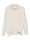 Lisa Yang High-neck Sweater In Neutral