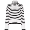 Lisa Yang Fleur Striped Cashmere Jumper In Neutrals/blue