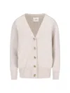 Lisa Yang Cashmere Cardigan In Sand