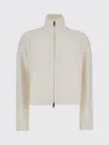 Lisa Yang 'sadie' Zip Sweater In White