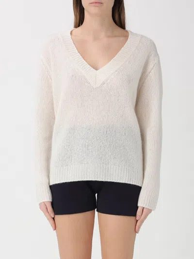 Lisa Yang Sweatshirt  Woman Color Yellow Cream In Neutral
