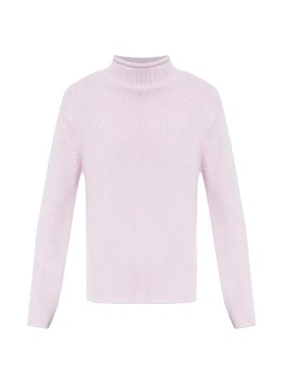 Lisa Yang Sylvan High-neck Sweater In Pink