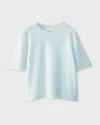 Lisa Yang T-shirt Cila Cashmere Blå