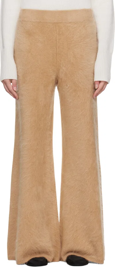 Lisa Yang Tan Ellery Lounge Pants In Vz Savannah Brushed