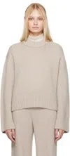 Lisa Yang Sony Cashmere Sweater In Sa Sand