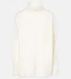 Lisa Yang Teresa Cashmere Turtleneck Sweater In White